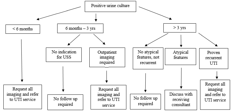 Follow up flow chart