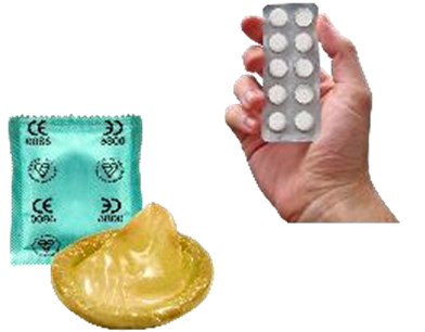 Pills and contraception